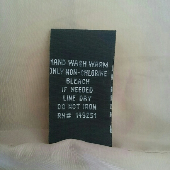 NWT Baccini Rose gold faux leather jacket w/ pckts - Picture 6 of 6